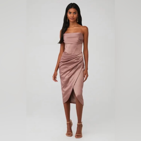 BARDOT corset dress - Picture 1 of 3